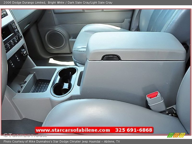 Bright White / Dark Slate Gray/Light Slate Gray 2006 Dodge Durango Limited