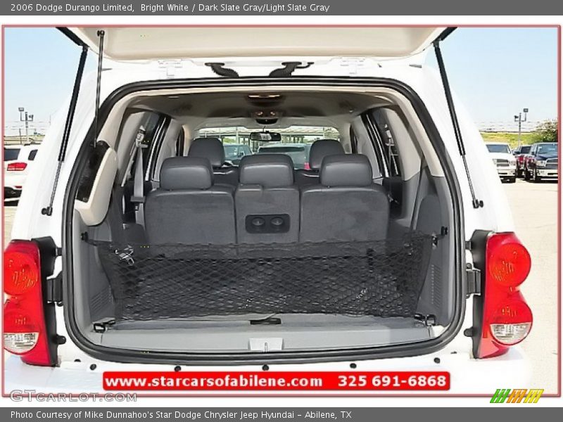 Bright White / Dark Slate Gray/Light Slate Gray 2006 Dodge Durango Limited