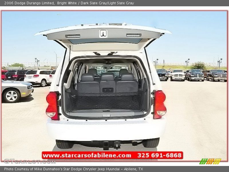 Bright White / Dark Slate Gray/Light Slate Gray 2006 Dodge Durango Limited