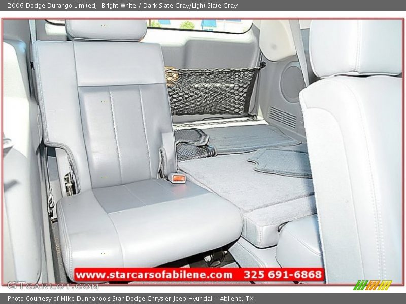 Bright White / Dark Slate Gray/Light Slate Gray 2006 Dodge Durango Limited