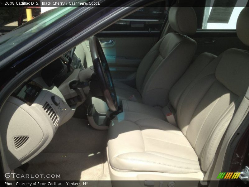 Black Cherry / Cashmere/Cocoa 2008 Cadillac DTS