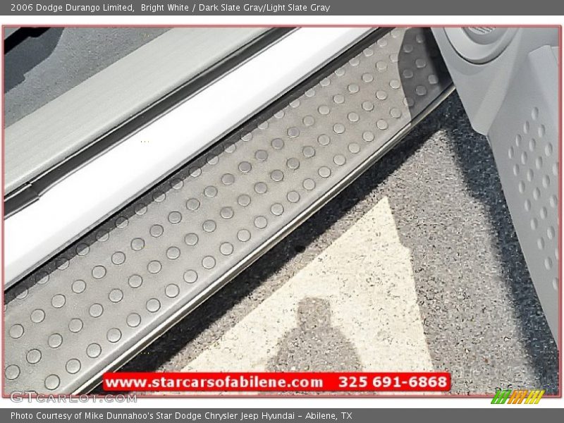 Bright White / Dark Slate Gray/Light Slate Gray 2006 Dodge Durango Limited