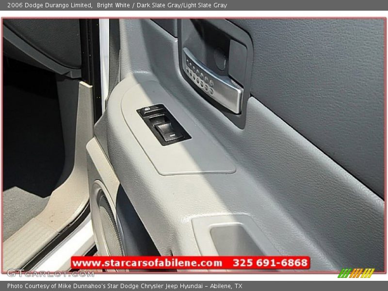 Bright White / Dark Slate Gray/Light Slate Gray 2006 Dodge Durango Limited