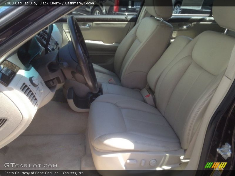 Black Cherry / Cashmere/Cocoa 2008 Cadillac DTS
