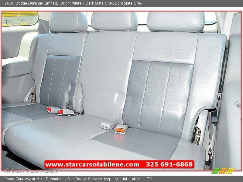 Bright White / Dark Slate Gray/Light Slate Gray 2006 Dodge Durango Limited
