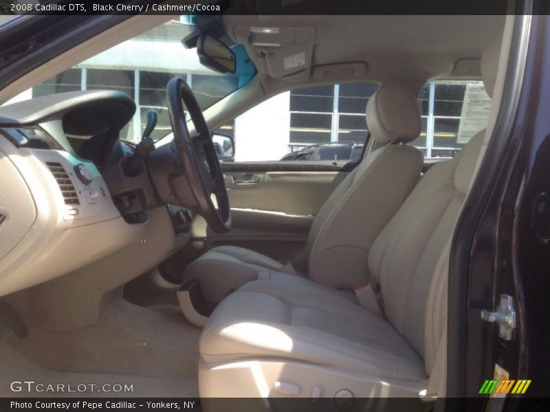 Black Cherry / Cashmere/Cocoa 2008 Cadillac DTS