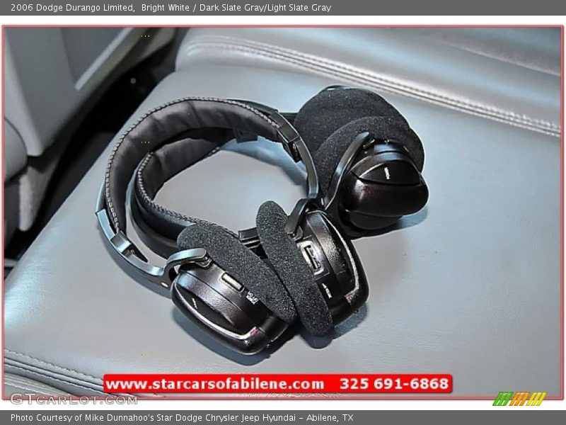 Bright White / Dark Slate Gray/Light Slate Gray 2006 Dodge Durango Limited