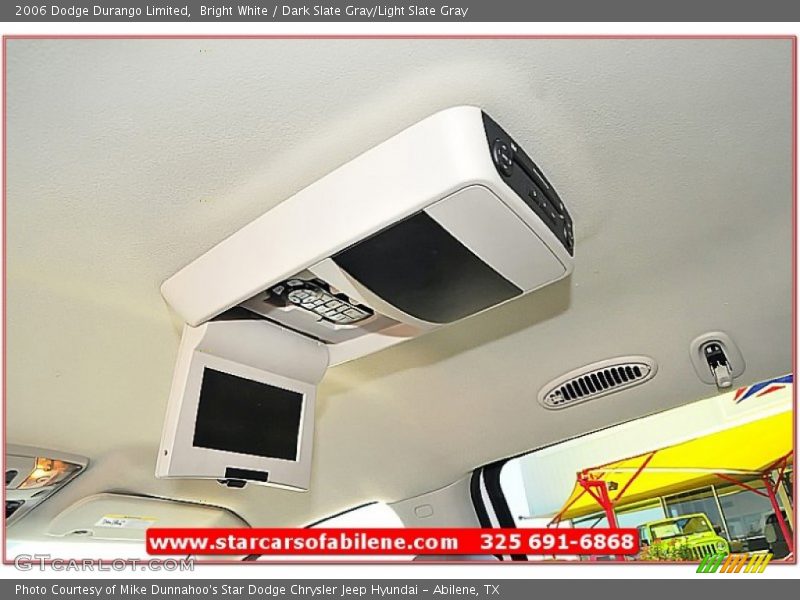 Bright White / Dark Slate Gray/Light Slate Gray 2006 Dodge Durango Limited