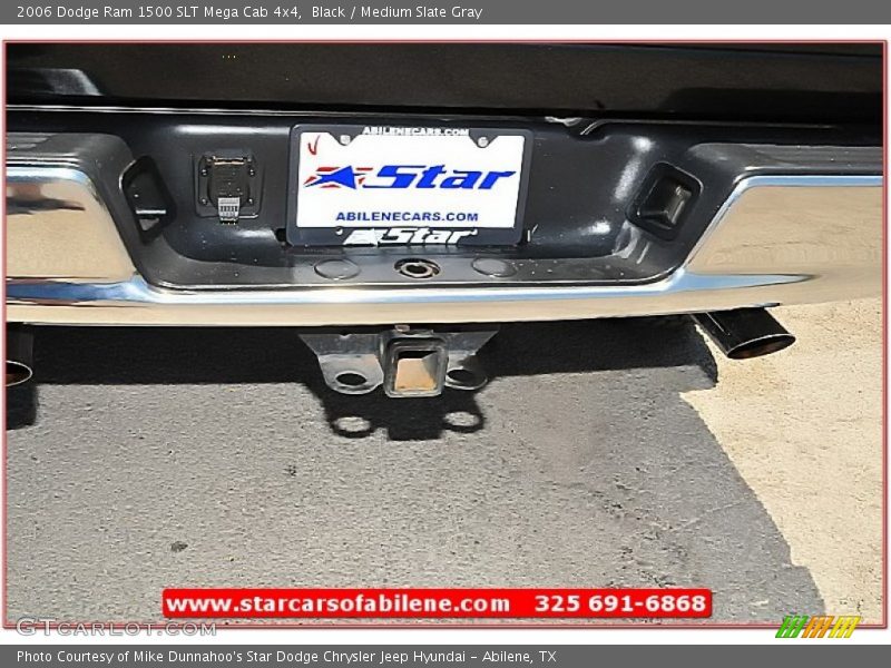 Black / Medium Slate Gray 2006 Dodge Ram 1500 SLT Mega Cab 4x4