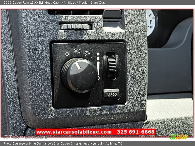 Black / Medium Slate Gray 2006 Dodge Ram 1500 SLT Mega Cab 4x4