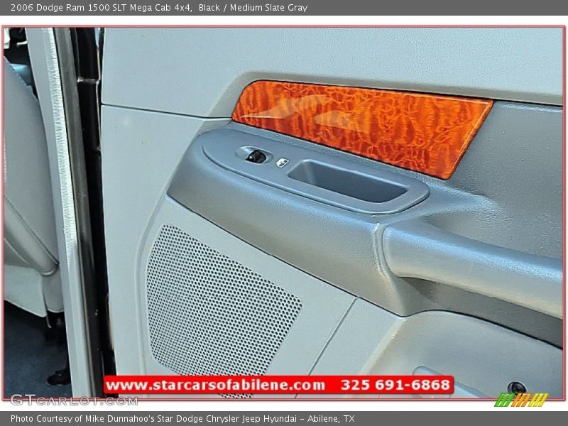 Black / Medium Slate Gray 2006 Dodge Ram 1500 SLT Mega Cab 4x4