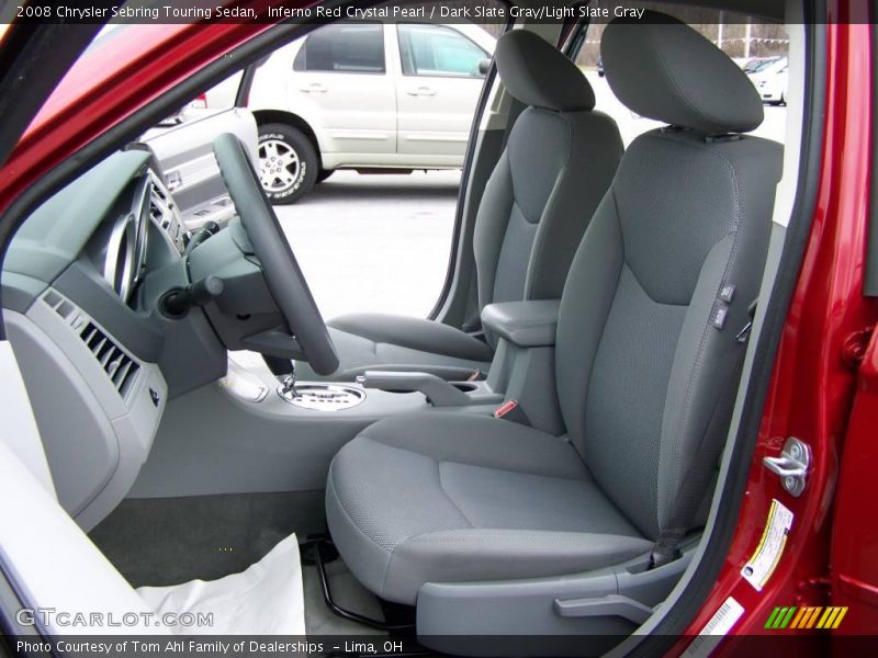 Inferno Red Crystal Pearl / Dark Slate Gray/Light Slate Gray 2008 Chrysler Sebring Touring Sedan