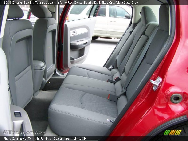 Inferno Red Crystal Pearl / Dark Slate Gray/Light Slate Gray 2008 Chrysler Sebring Touring Sedan