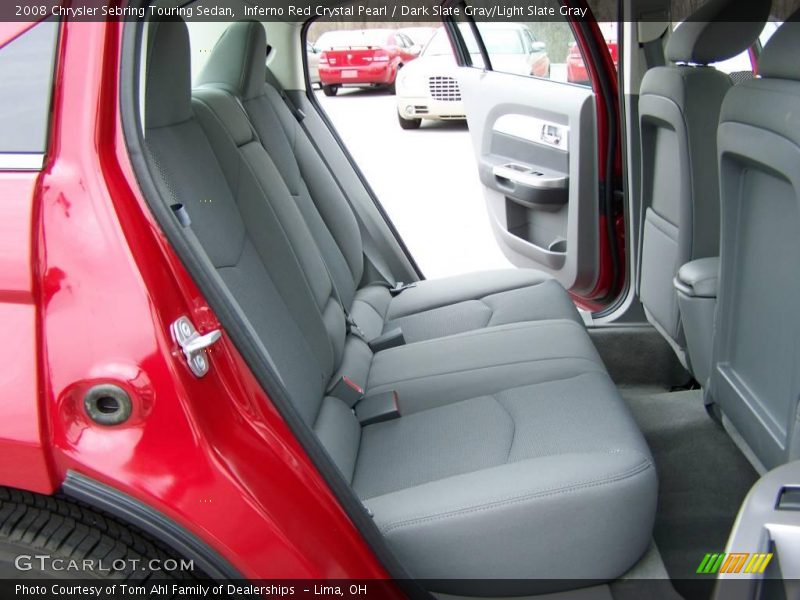 Inferno Red Crystal Pearl / Dark Slate Gray/Light Slate Gray 2008 Chrysler Sebring Touring Sedan