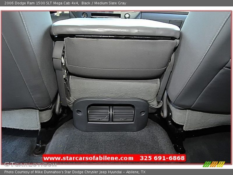 Black / Medium Slate Gray 2006 Dodge Ram 1500 SLT Mega Cab 4x4