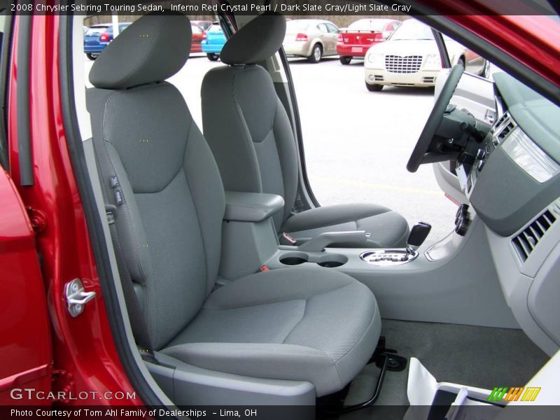Inferno Red Crystal Pearl / Dark Slate Gray/Light Slate Gray 2008 Chrysler Sebring Touring Sedan