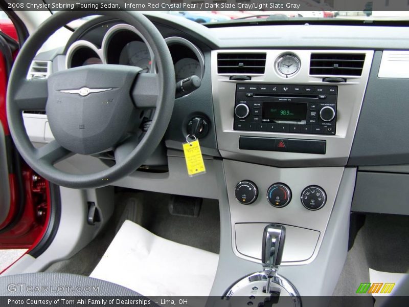Inferno Red Crystal Pearl / Dark Slate Gray/Light Slate Gray 2008 Chrysler Sebring Touring Sedan