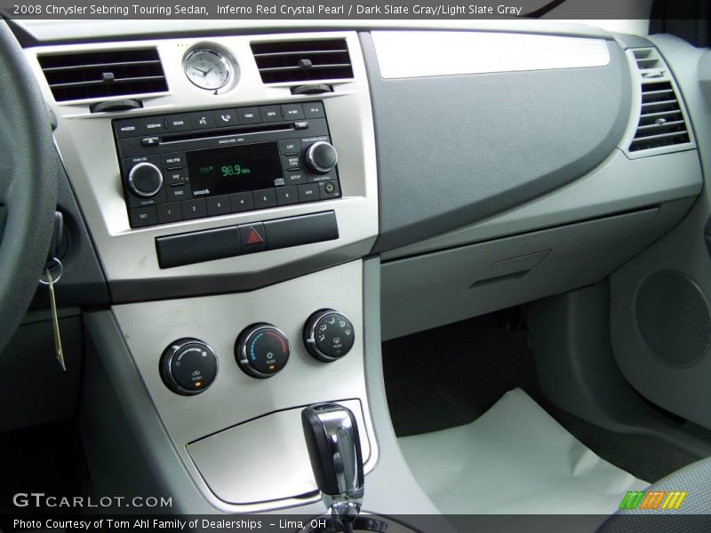 Inferno Red Crystal Pearl / Dark Slate Gray/Light Slate Gray 2008 Chrysler Sebring Touring Sedan