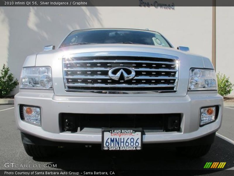 Silver Indulgence / Graphite 2010 Infiniti QX 56
