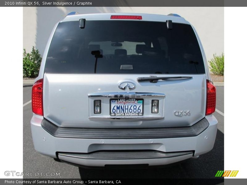 Silver Indulgence / Graphite 2010 Infiniti QX 56
