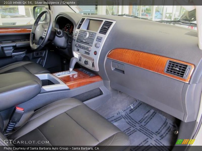 Silver Indulgence / Graphite 2010 Infiniti QX 56