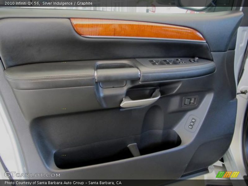 Silver Indulgence / Graphite 2010 Infiniti QX 56