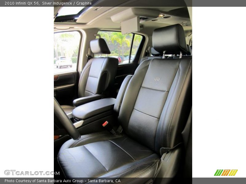 Silver Indulgence / Graphite 2010 Infiniti QX 56