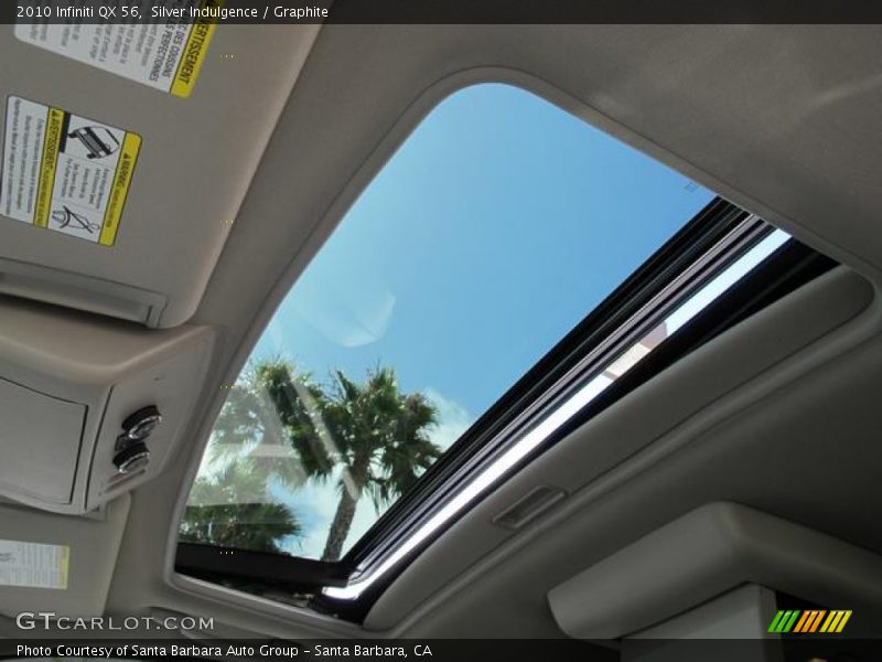 Silver Indulgence / Graphite 2010 Infiniti QX 56