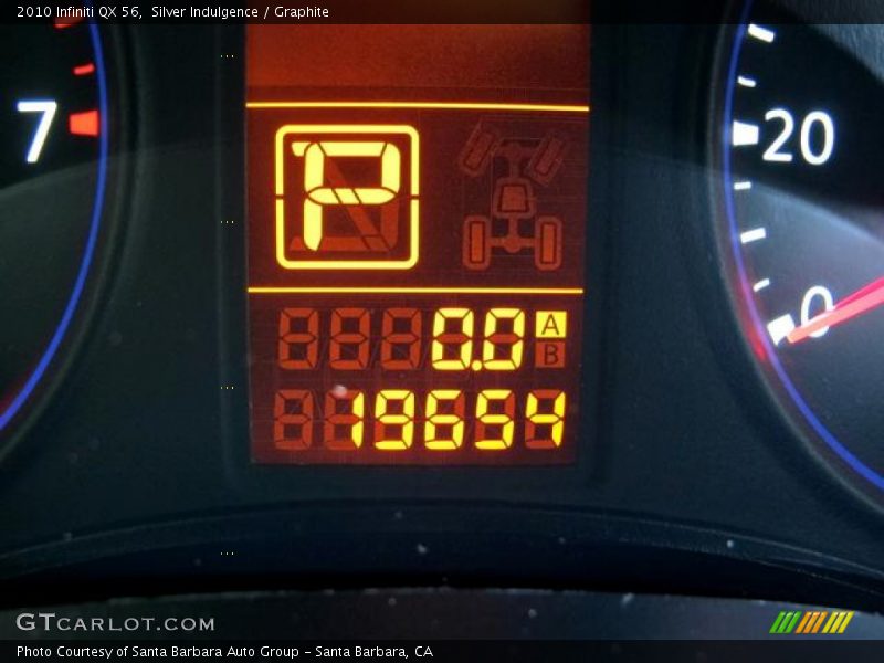 Silver Indulgence / Graphite 2010 Infiniti QX 56