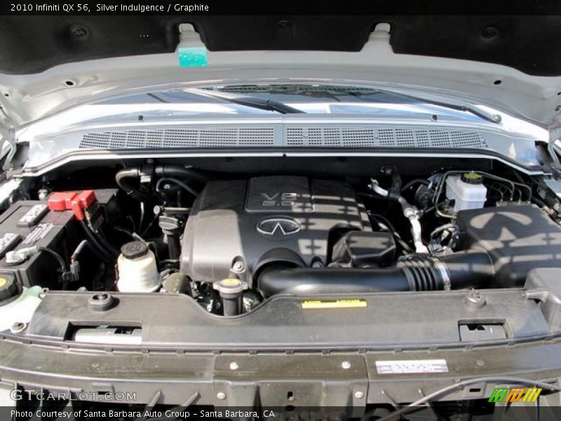 Silver Indulgence / Graphite 2010 Infiniti QX 56