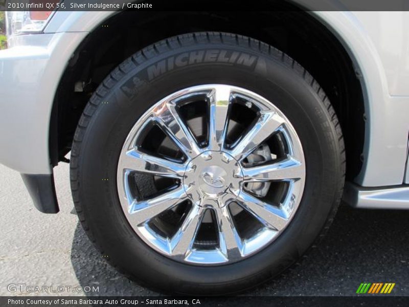 Silver Indulgence / Graphite 2010 Infiniti QX 56
