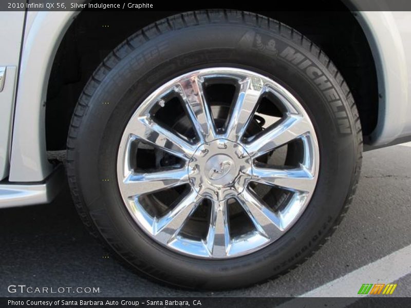 Silver Indulgence / Graphite 2010 Infiniti QX 56