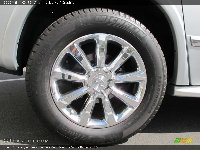 Silver Indulgence / Graphite 2010 Infiniti QX 56