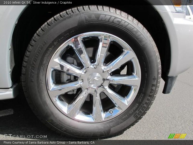 Silver Indulgence / Graphite 2010 Infiniti QX 56