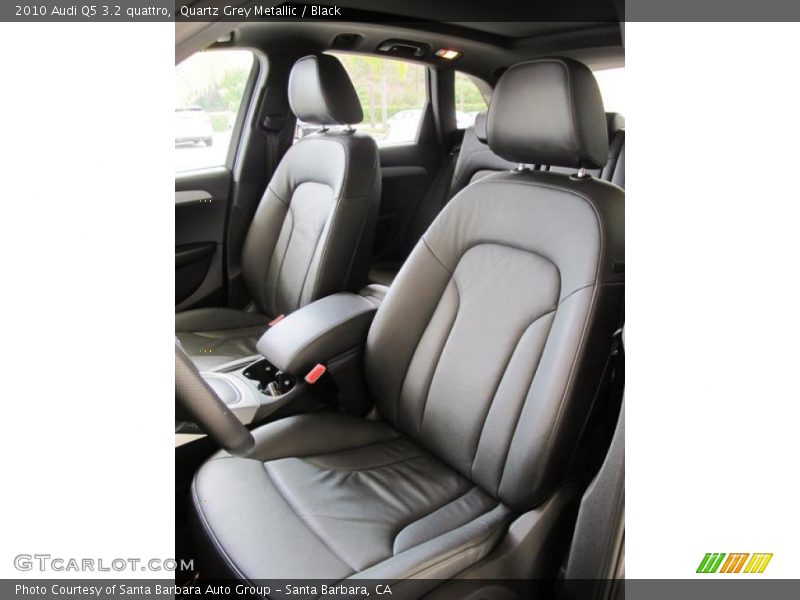 Quartz Grey Metallic / Black 2010 Audi Q5 3.2 quattro