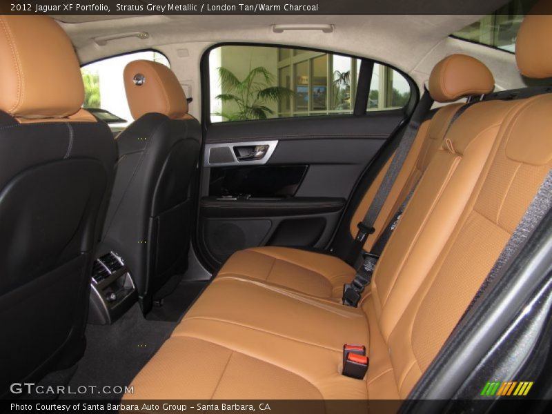 Rear Seat of 2012 XF Portfolio