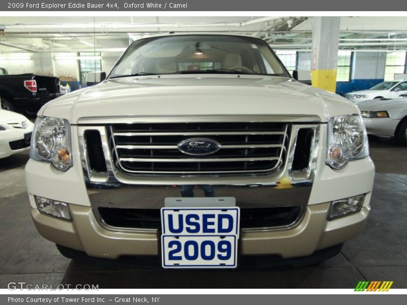 Oxford White / Camel 2009 Ford Explorer Eddie Bauer 4x4