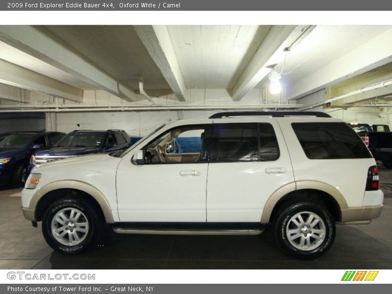 Oxford White / Camel 2009 Ford Explorer Eddie Bauer 4x4