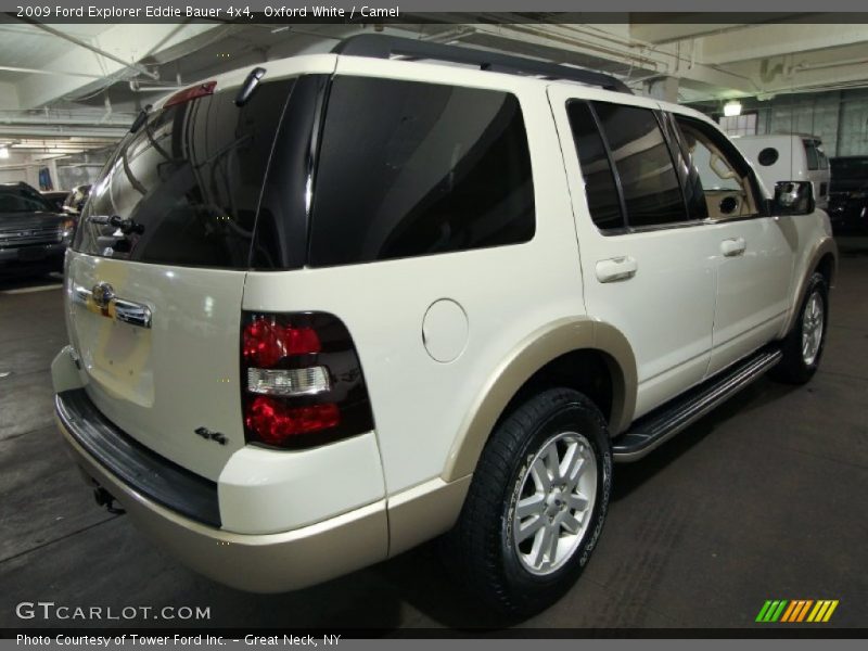 Oxford White / Camel 2009 Ford Explorer Eddie Bauer 4x4