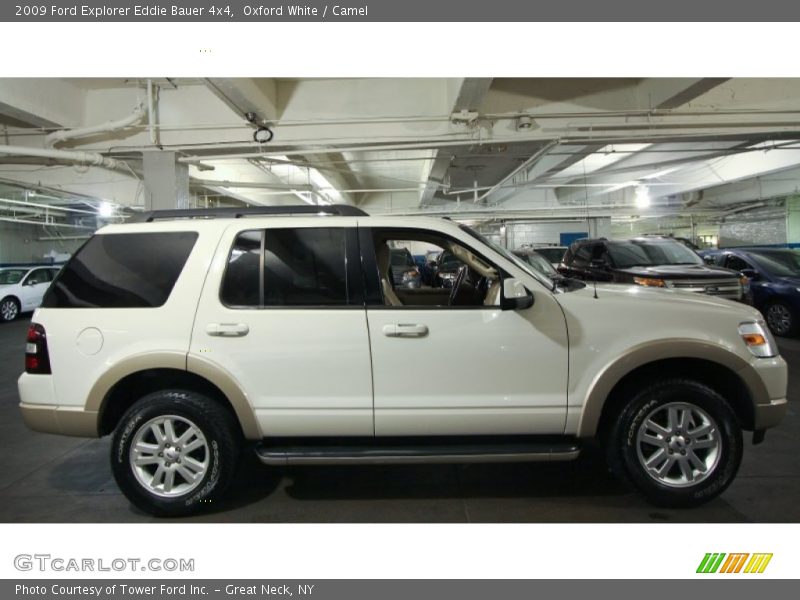 Oxford White / Camel 2009 Ford Explorer Eddie Bauer 4x4