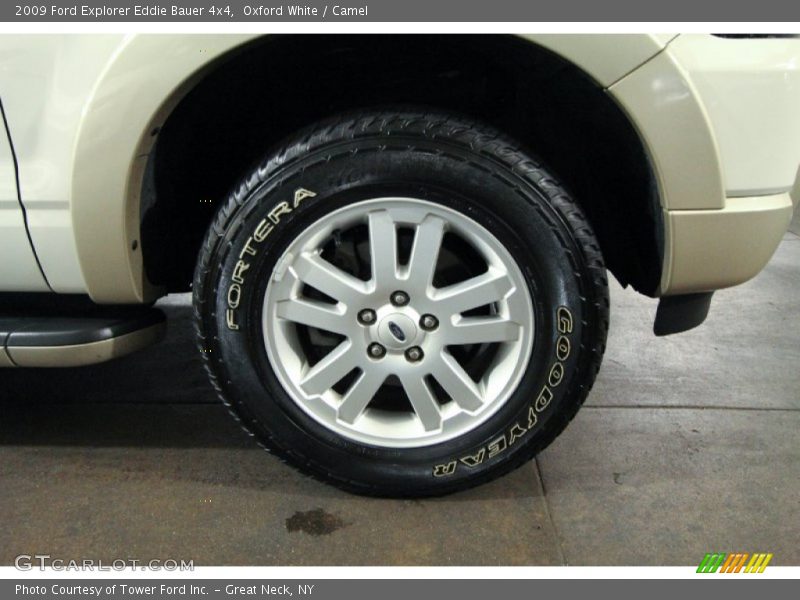 Oxford White / Camel 2009 Ford Explorer Eddie Bauer 4x4
