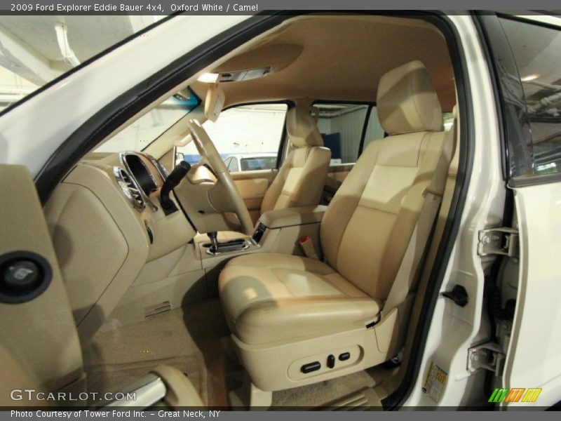 Oxford White / Camel 2009 Ford Explorer Eddie Bauer 4x4