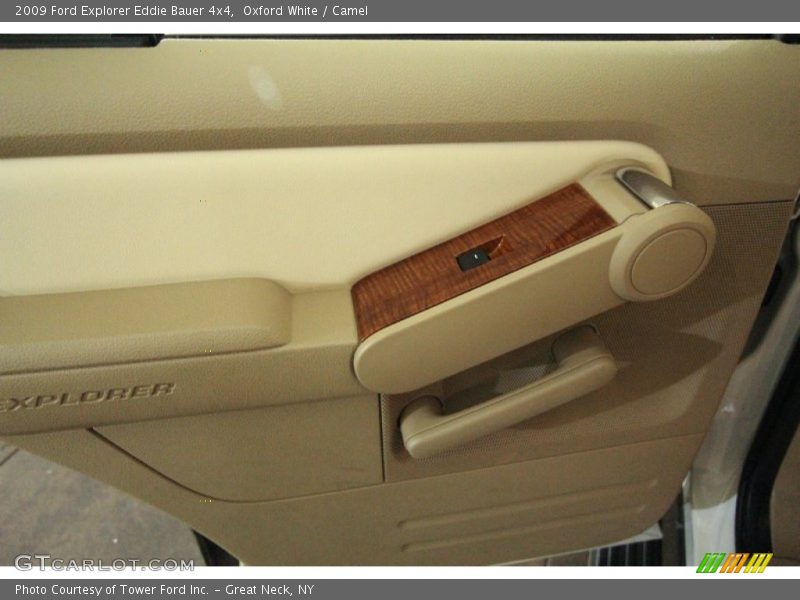 Oxford White / Camel 2009 Ford Explorer Eddie Bauer 4x4