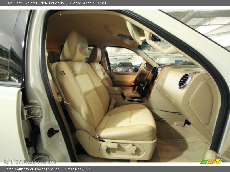 Oxford White / Camel 2009 Ford Explorer Eddie Bauer 4x4