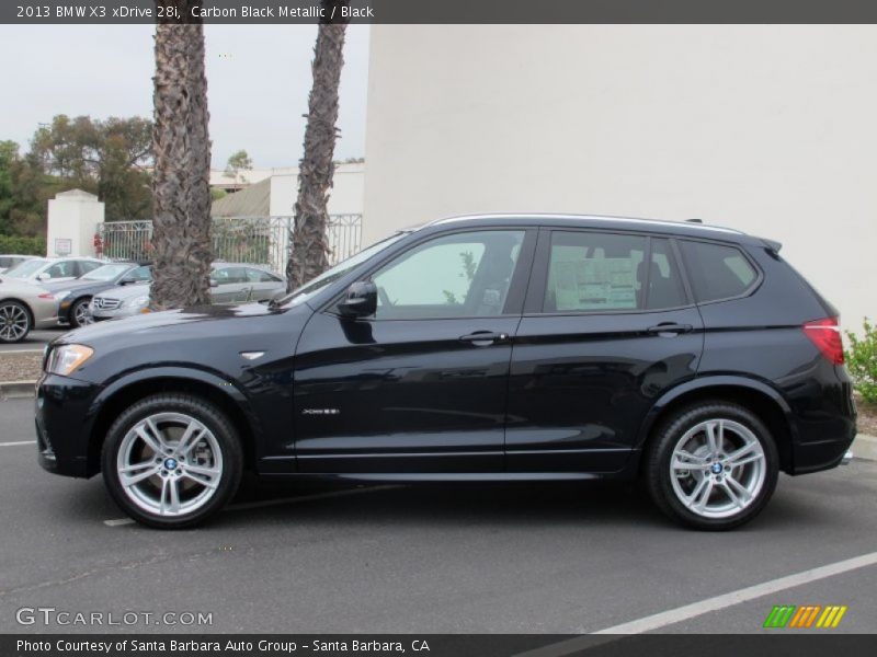  2013 X3 xDrive 28i Carbon Black Metallic