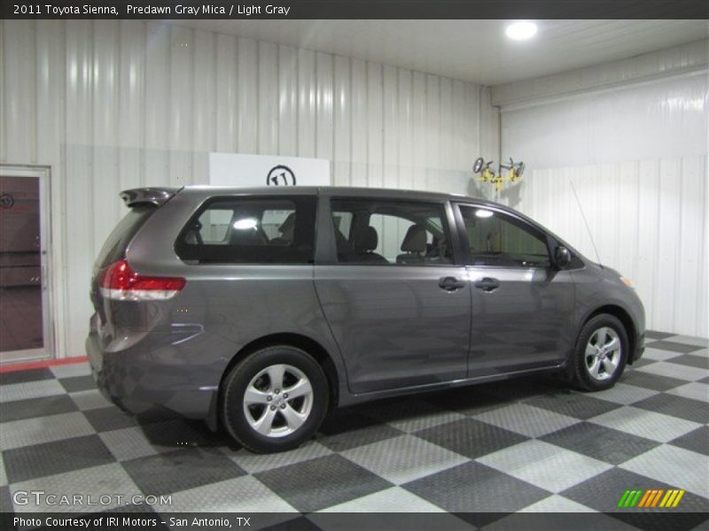 Predawn Gray Mica / Light Gray 2011 Toyota Sienna