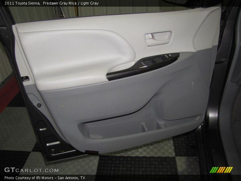 Predawn Gray Mica / Light Gray 2011 Toyota Sienna