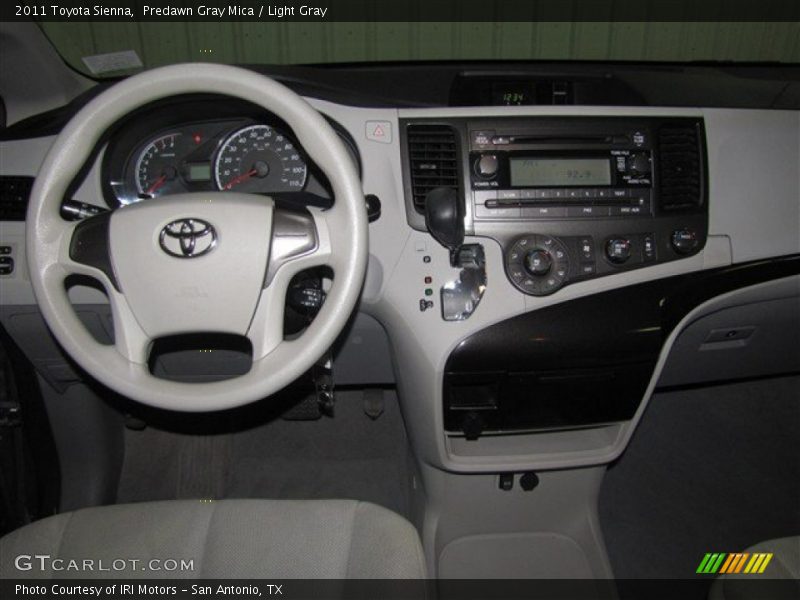 Predawn Gray Mica / Light Gray 2011 Toyota Sienna