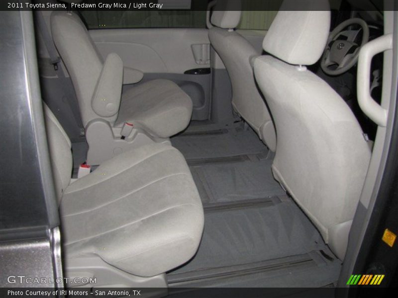 Predawn Gray Mica / Light Gray 2011 Toyota Sienna