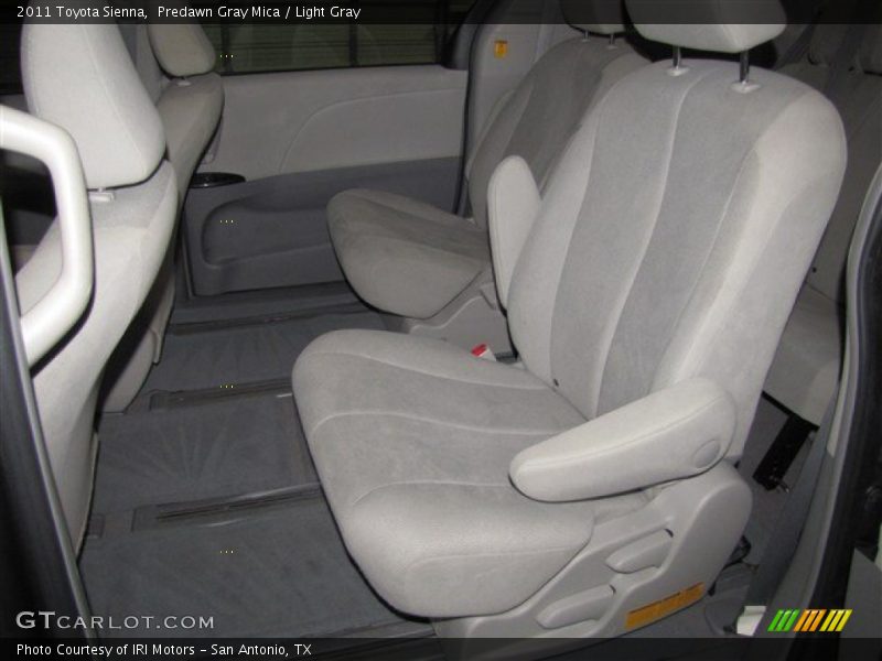 Predawn Gray Mica / Light Gray 2011 Toyota Sienna